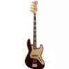 Fender Squier 40th Anniversary Jazz Bass Gold Edition Ruby Red Metallic