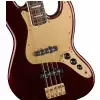 Fender Squier 40th Anniversary Jazz Bass Gold Edition Ruby Red Metallic