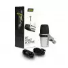 Shure MV7-S mikrofon dynamiczny do podcastów (srebrny)