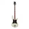 RockBass Artist Line Adam Clayton, 4-String - Solid Creme White High Polish