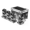 Flash LED 4x LED MOVING HEAD 150W 3in1 - 4 x ruchoma głowica Spot z case
