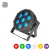 Flash LED PAR 56 7x15W RGBWA+UV 6in1 reflekor LED