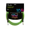 Fender Professional Series Glow in the Dark Cable Green 10′ 