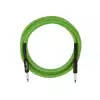 Fender Professional Series Glow in the Dark Cable Green 10′ 