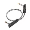 RockBoard Flat Patch Cable Salt&Pepper Tweed Series 30 cm