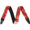 Fender Tie Dye Acid Wash Strap Red