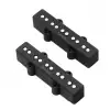 Sadowsky J/J-Style Bass Pickup Set (Alnico V / Alnico III), Noise-Cancelling, Split Coil, 5-String - Bridge & Neck 
