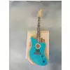 Fender American Acoustasonic Jazzmaster Ocean Turquoise Ebony Fingerboard uszkodzona