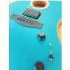 Fender American Acoustasonic Jazzmaster Ocean Turquoise Ebony Fingerboard uszkodzona