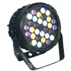 LIGHT4ME BLACK PAR 30x3W RGBA-UV LED - reflektor sceniczny estradowy