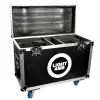 LIGHT4ME ROBO ZOOM WASH 740 CASE - skrzynia transportowa na kołach na 2 głowice ruchome LIGHT4ME ROBO ZOOM WASH 740 CASE - skrzynia transportowa na kołach na 2 głowice ruchome