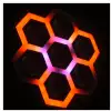 LIGHT4ME FRAME PAR 7x12 LED RGBW - reflektor LED z efektem plastrów miodu