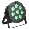 LIGHT4ME PENTA PAR 8x12W MKII RGBWA LED slim - płaski reflektor LED