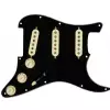 Fender Pre-Wired Strat Pickguard, Custom Shop Texas Special, Black