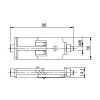 Alu Stage SCD-24 klamra zaciskająca