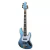 Lakland Skyline 55-60 Custom Bass, 5-String - Lake Placid Blue Gloss