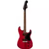 Fender Squier Paranormal Strat-O-Sonic Crimson Red Transparent