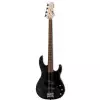 LTD AP 204 BLKS Black Satin bass guitar