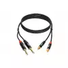 Klotz KT CJ150 kabel 2xRCA / 2xTS 1,5m