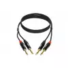 Klotz KT JJ600 kabel 2xTS / 2xTS 6m