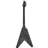 Schecter Signature Juan Of The Dead V-1 Satin Black Reign electric guitar