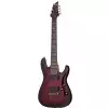 Schecter Demon 7 Crimson Red Burst electric guitar