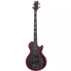 Schecter Nadja Peulen NP-4  Red Syren bass guitar