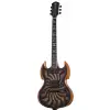 Schecter Wylde Audio Barbarian Charcoal Burst Buzzsaw electric guitar