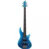 Schecter C-5 Deluxe Satin Metallic Light Blue bass guitar