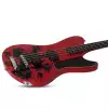 Schecter Signature Simon Gallup Ultra Bass Red/Black  bass guitar