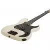 Schecter P-4 Ivory bass guitar