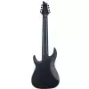 Schecter  Damien 8  MultiScale Satin Black electric guitar