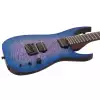 Schecter USA Custom Merrow KM-7 MKIII Pro Blue Crimson  electric guitar Schecter USA Custom Merrow KM-7 MKIII Pro Blue Crimson  electric guitar