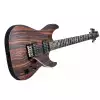 Schecter C-1 Exotic Ebony Natural Satin electric guitar