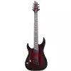 Schecter 2468 Omen Elite 7 MultiScale Black Cherry Burst Link gitara elektryczna leworęczna