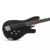 Schecter C-4 Deluxe Satin Black bass guitar