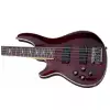 Schecter 2047 Omen Extreme-5 Black Cherry gitara basowa leworęczna