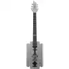 Schecter Signature MGK Razor Blade Metallic Silver  electric guitar