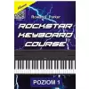 AN Rowan J. Parker Rockstar Keyboard Cours″ poziom 1 szokła gry na keyboardzie