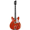 Hagstrom Super Viking Mandarin Flame electric guitar