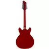 Hagstrom Viking DLX Wild Cherry Transparent gitara elektryczna, 12-strunowa