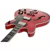 Hagstrom Viking Bass Wild Cherry Transparent bass guitar