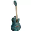 Lanikai Quilted Maple Blue CE ukulele tenorowe elektro-akustyczne
