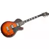 Hagstrom Super Swede LTD Tiger Burst electric guitar