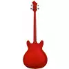 Hagstrom Viking Bass Wild Cherry Transparent bass guitar