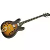 Hagstrom Viking Bass Tobacco Sunburst LH gitara basowa, leworęczna