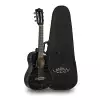 Lanikai Quilted Maple Black CE guitarlele elektro-akustyczne