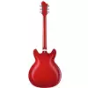 Hagstrom Super Viking Wild Cherry Transparent Flame LH gitara elektryczna, leworęczna