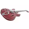 Hagstrom Super Viking Wild Cherry Transparent Flame LH gitara elektryczna, leworęczna