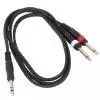 Hot Wire Basic 2xTS - 1xTRS 1,5m Hot Wire Basic 2xTS - 1xTRS 1,5m